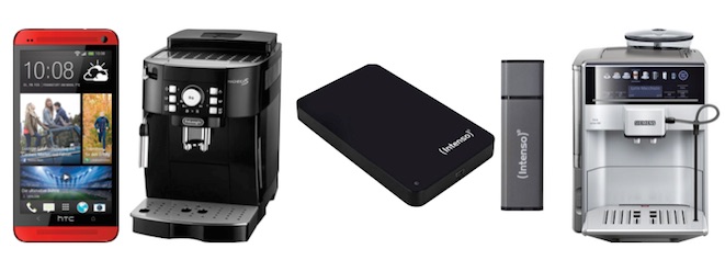 Tages- und Wochenangebote bei Saturn - z.B. DeLonghi Magnifica S ECAM Kaffeevollautomat für 299€