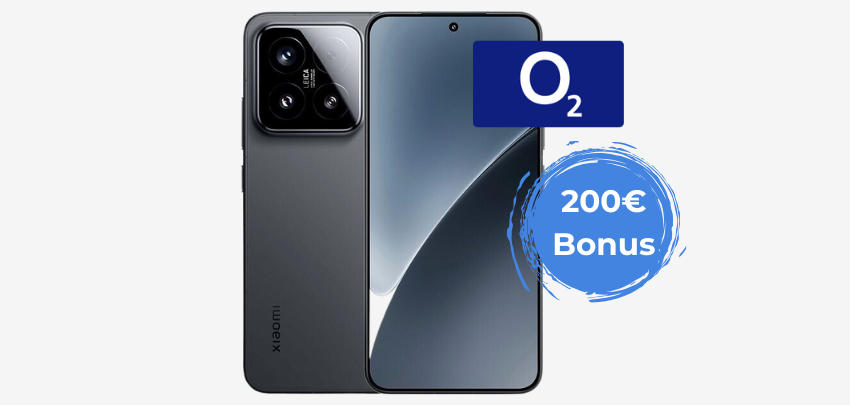 Effektiv GRATIS 💣 Xiaomi 15 für einmalig 129€ im 300GB 5G o2-Tarif für 34,99€ mtl.