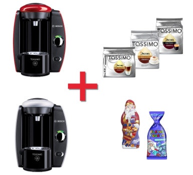 Bosch Tassimo Fidelia T40 für 28€ + Milka Paket und Kahla Tassen *UPDATE2*