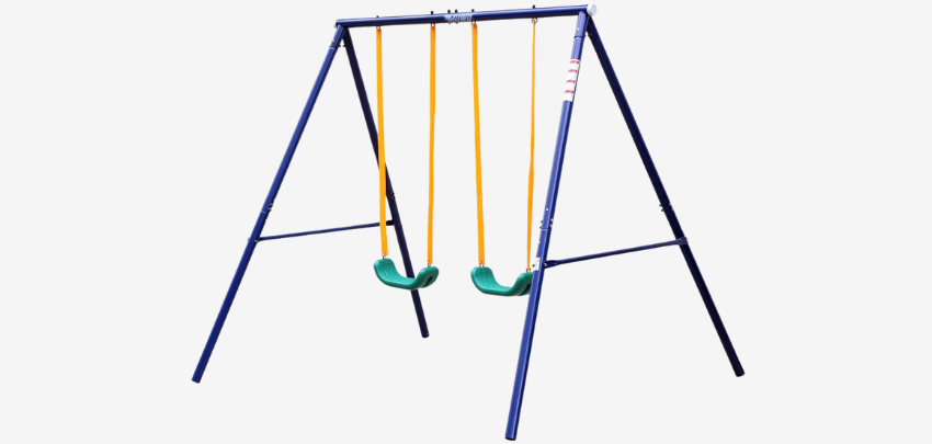 Muwo Nepomuk für 67€ - Doppelschaukel bis 100kg belastbar (50kg pro Sitz)