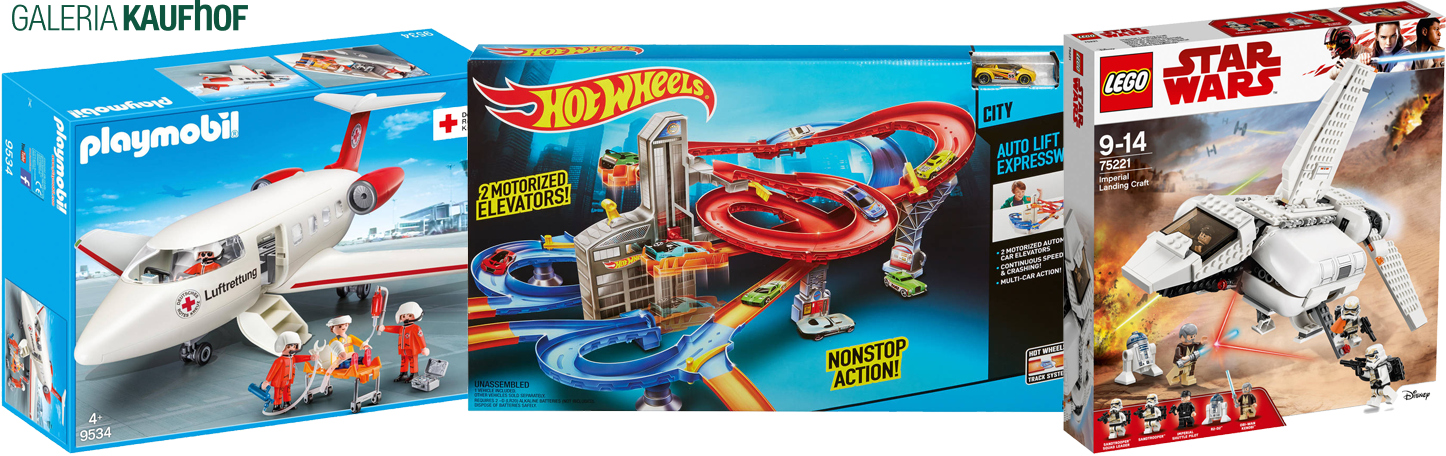20% Rabatt auf Spielwaren &amp; Kinderbekleidung bei Galeria Kaufhof - beim Kauf von 3 Artikeln