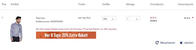 Tom Tailor Sommer Sale Schnaeppchenfuchs