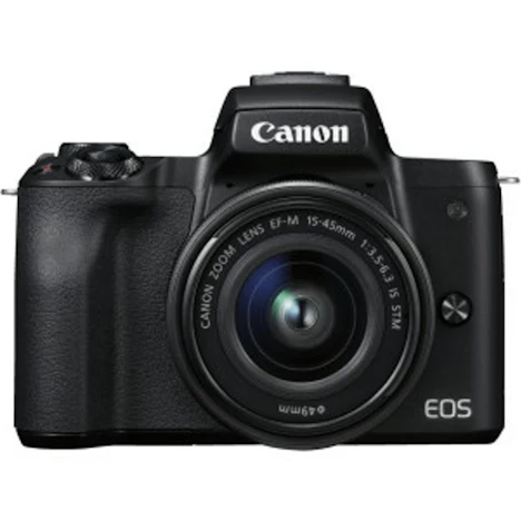 Canon EOS M50 Kit 15-45 mm + 55-200 mm schwarz mit 183,99€ Ersparnis