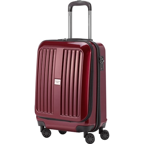 Hauptstadtkoffer X-Berg 4-Rollen-Trolley 55 cm glossy burgundy 47% günstiger