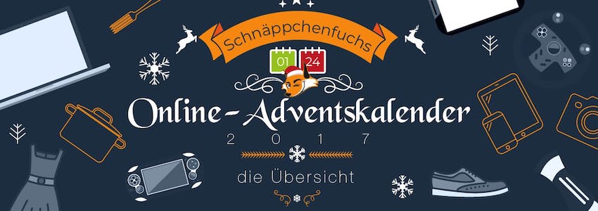 Web-Adventskalender 2017 - Die Top 5 in der Übersicht