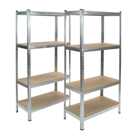 2x Steckregal (8 Böden je 65 kg belastbar) für 36,99 EUR inkl. Versand