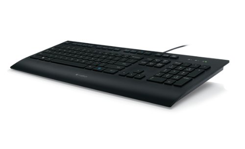 LOGITECH Corded Keyboard K280e Pan Nordic layout für nur 3,42 EUR [Warehouse Deal]