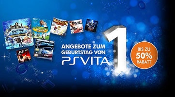 PS Vita Angebote ab Morgen - Sony feiert 1 Jahr PS Vita *UPDATE*