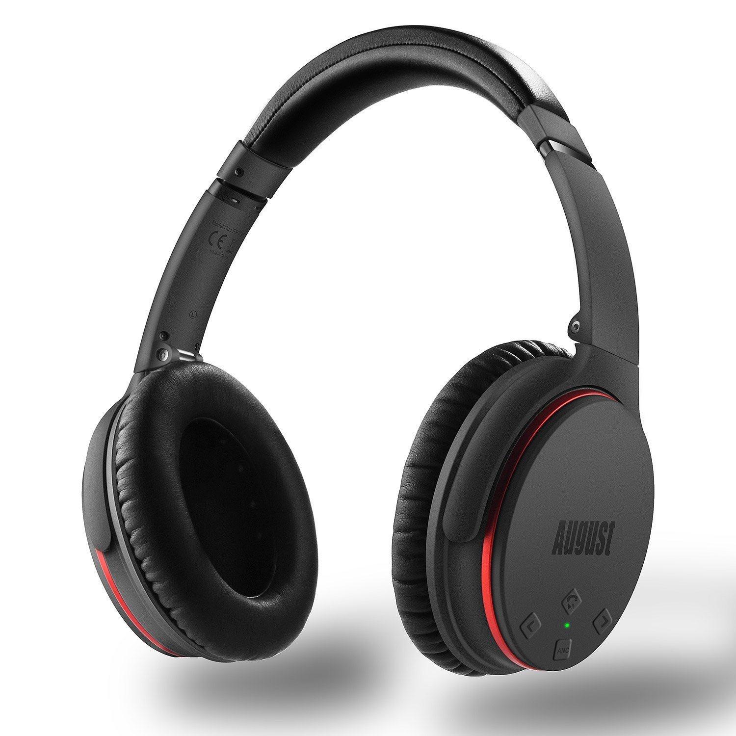 August Active Noise Cancelling Kopfhörer mit Bluetooth v4.1
