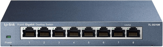 TP-Link TL-SG108E für 8-Port Gigabit für 23€ - Easy Smart Switch mit 16 GB/s Switch-Kapazität