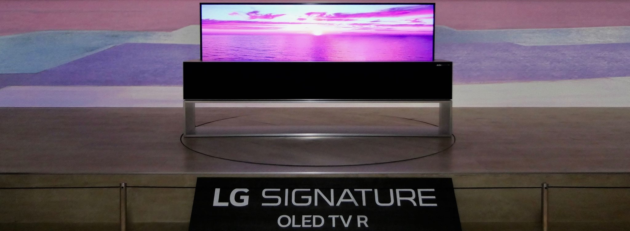 LG OLED R » Ausroll-Fernseher wohl vor Verkaufsstart