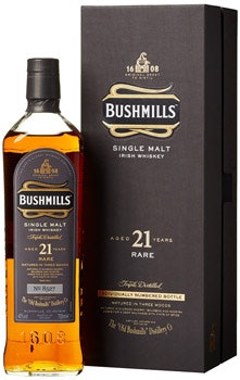 Bushmills 21 Jahre für 115€ - Single Malt Irish Whiskey