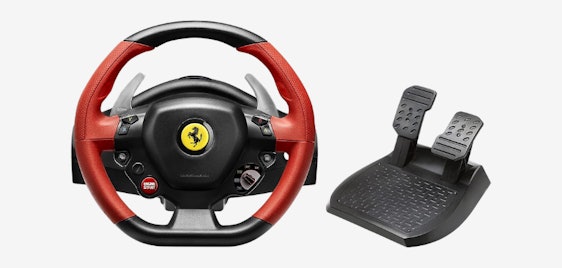 Noch 4 Stück da! Thrustmaster Ferrari 458 Spider für 68€ – inkl. 2er-Pedalset, für Xbox One/Xbox Series X|S