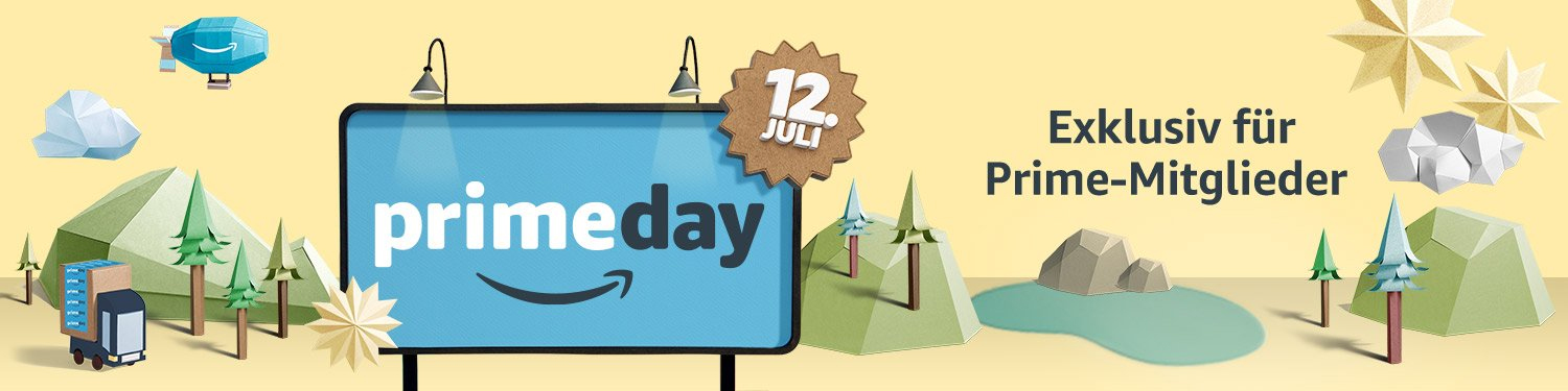 Amazon Prime Day 2016 - am 12. Juli tausende Angebote exklusive für Prime-Kunden