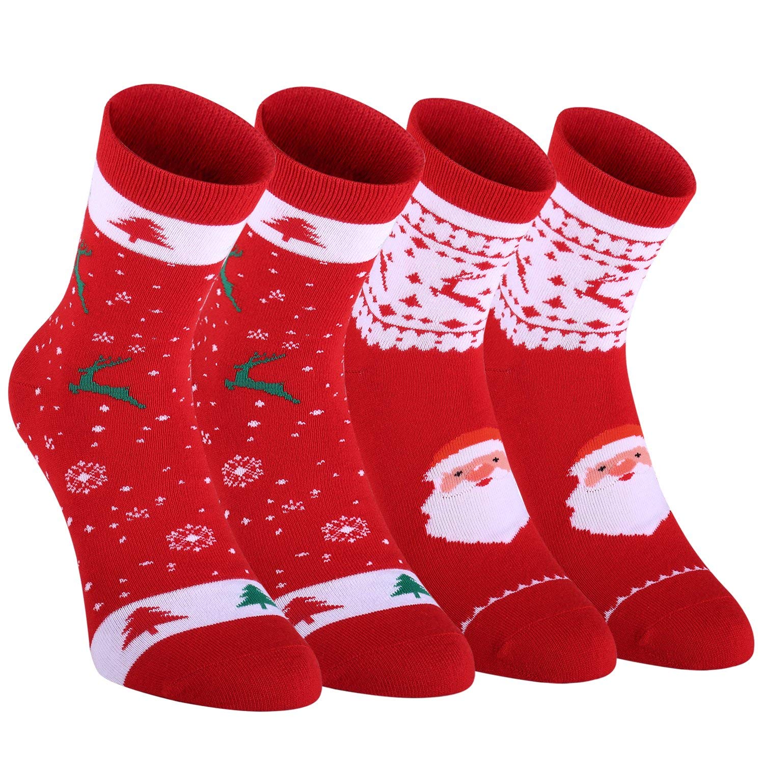 2 Paar Weihnachten Socken