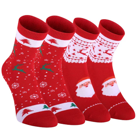 2 Paar Weihnachten Socken