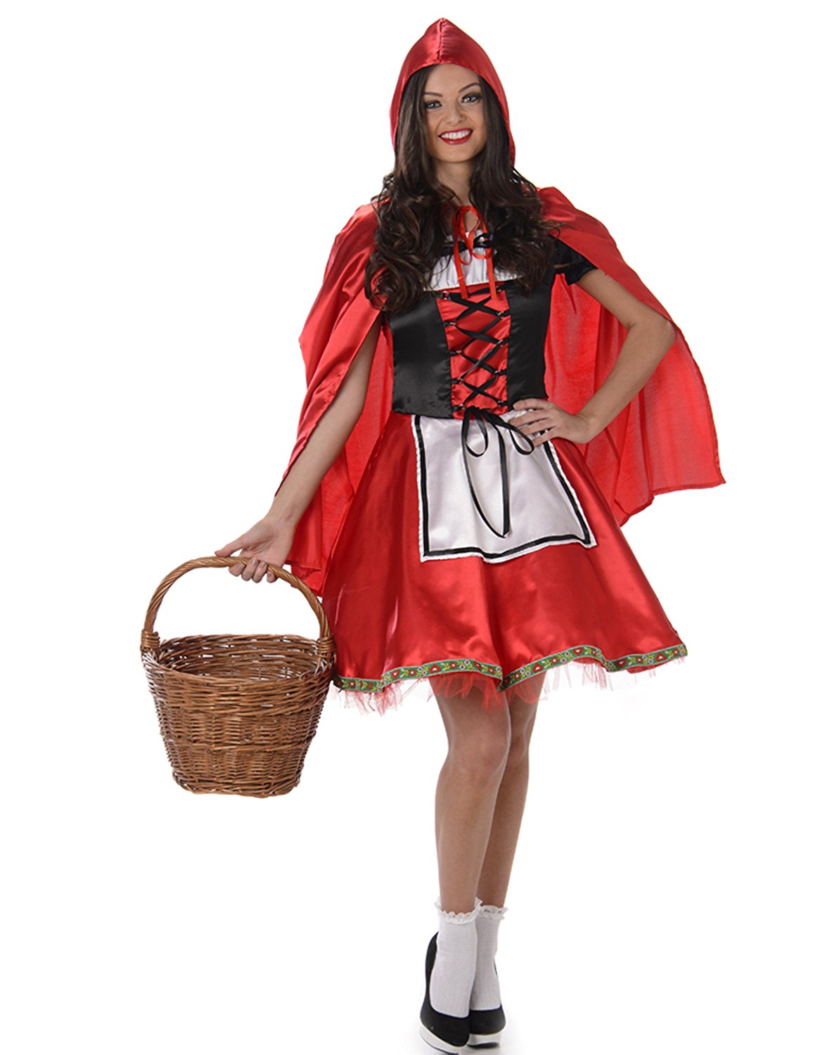  Rotkäppchen Kostüm für Damen Taille L für 6,83 EUR