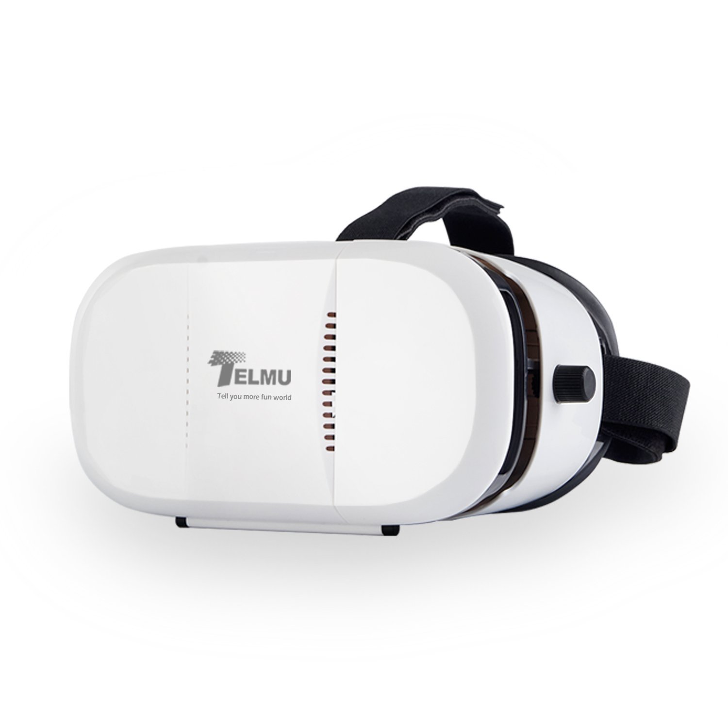 Telmu 3D-Brille Virtual Reality VR Headset – Tragbare Focal und Pupillenabstand Einstellbare Brille für 15,99€