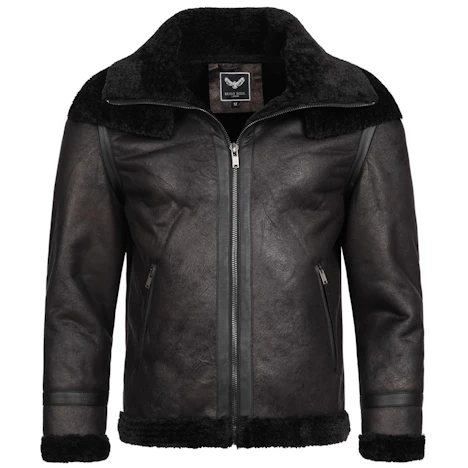 BRAVE SOUL Dallas Herren Winterjacke MJK-DALLAS BLACK für nur 39,99€ statt 98,99€