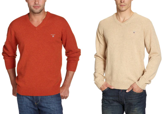 Gant Solid Lambswool Pullover für 50€