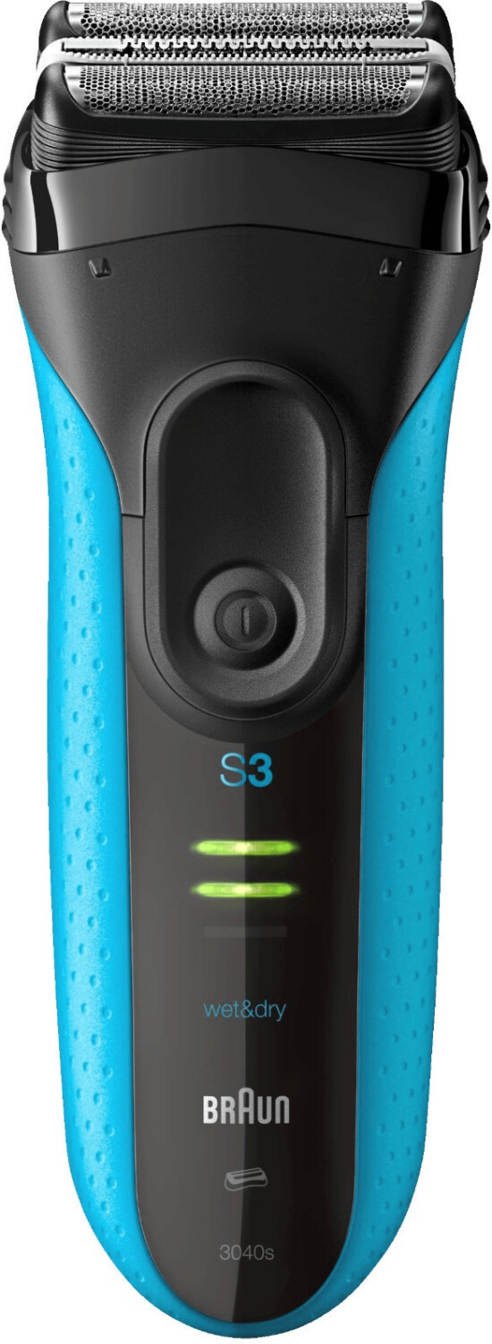 Braun 3040s Series 3 blau/schwarz mit 11,25€ Rabatt