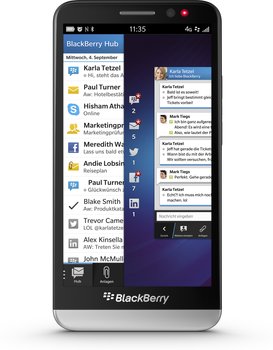 BlackBerry Z30 – 5 Zoll Smartphone (8 Mpx, 2GB RAM, 16GB Speicher, LTE) für 250€