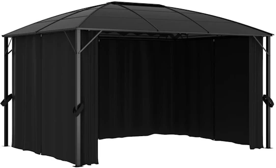 Aktion: vidaXL Pavillon mit Vorhängen 400 x 300 cm (48601) 52% günstiger