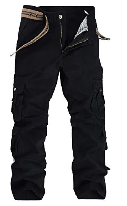Herren Cargohose Loose Fit mit 8 Taschen in 4 Farben für 25,99€(Statt 51,99€)