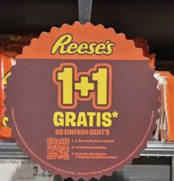 1 plus 1 Aktion SCREAM NACH REESE’S – HALLOWEEN DEAL 2026