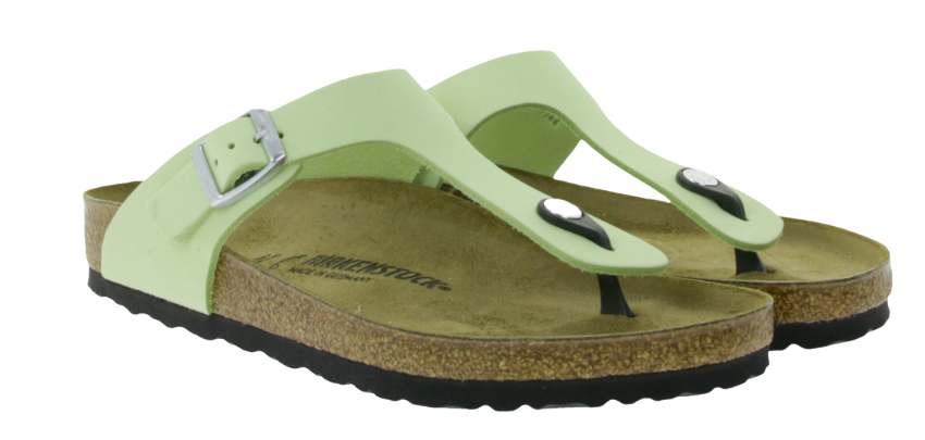 Birkenstock Gizeh für 80€ - Leder, anatomisches Fußbett, Dornschließen