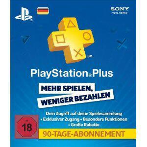 [PS3] 90 Tage Playstation Plus für nur 9,99€ (statt 14,99€)