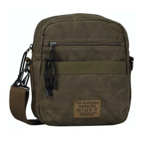 Tom Tailor Bendik Flap Bag S Top Zip, Khaki (300938 35) für nur 13,95€ statt 30,39€