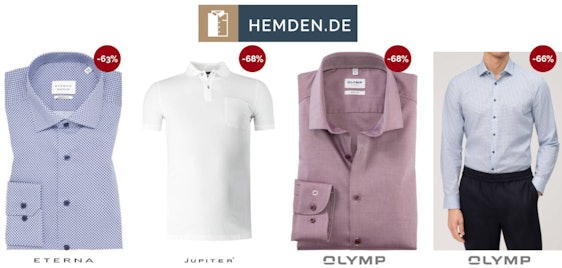 MEGA ERSPARNIS! 🤩 Hemden.de Angebote - 20% Rabatt auf ALLES mit Gutscheincode sichern 🎉