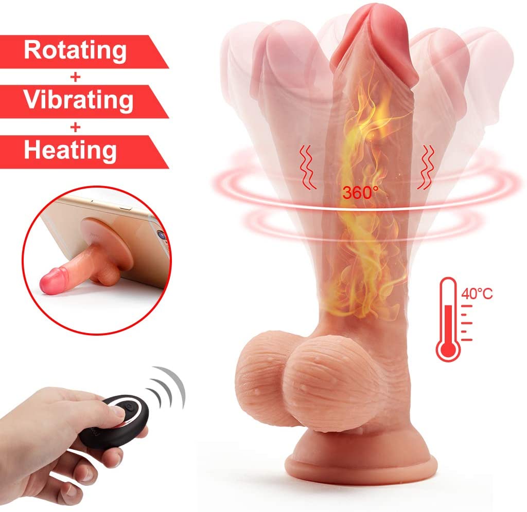 9,1 zoll realistischer Dildo mit 2 Volle für 29,99€(Statt 59,99€)