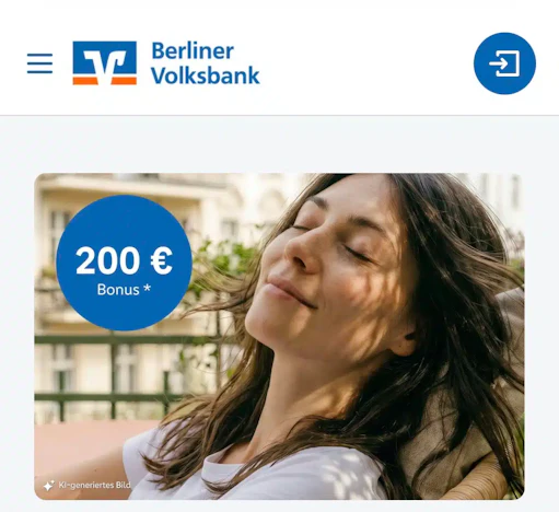 200 € Prämie für das Berliner-Volksbank-Girokonto + Mastercard Classic