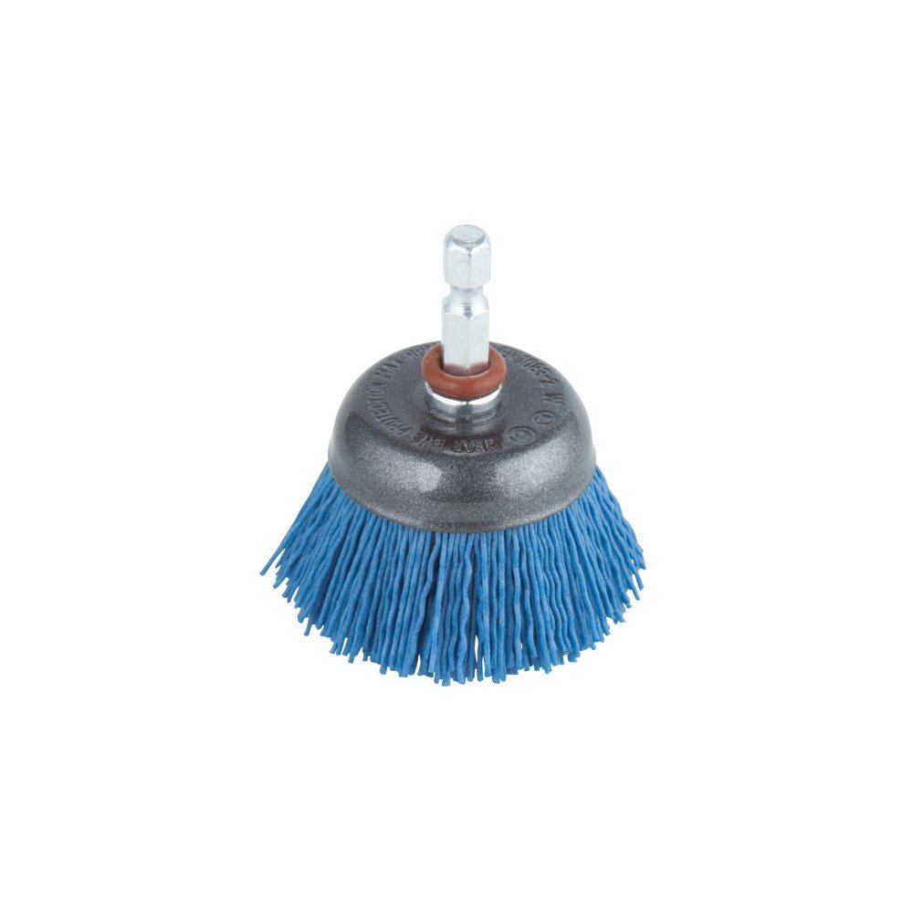 wolfcraft Nylon-Topfbürste Ø 50 mm für 3,90 EUR