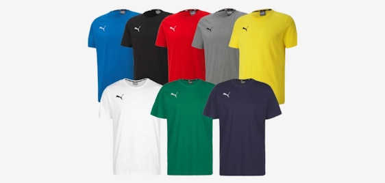 6 Puma Shirts für 32€! 🤩 Oder: 3er-Pack Puma TeamGOAL 23 Shirt für 16€ zzgl. Versand 👕👕