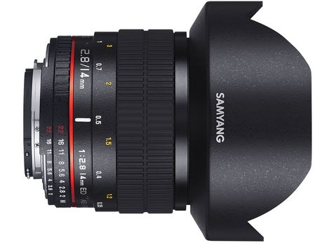 Samyang 14mm F2.8 Objektiv für Anschluss Samsung NX für 180€