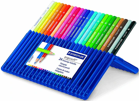 Staedtler 157 SB24 ergo soft für 9,99€ - 24 Buntstifte