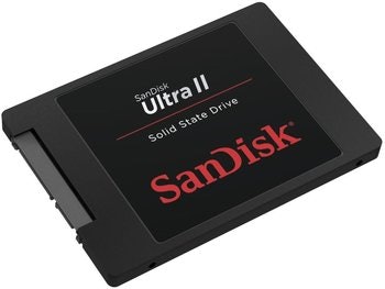 Sandisk Ultra II 240GB SSD für 44€ - mit 443MB/s lesen und 361MB/s schreiben