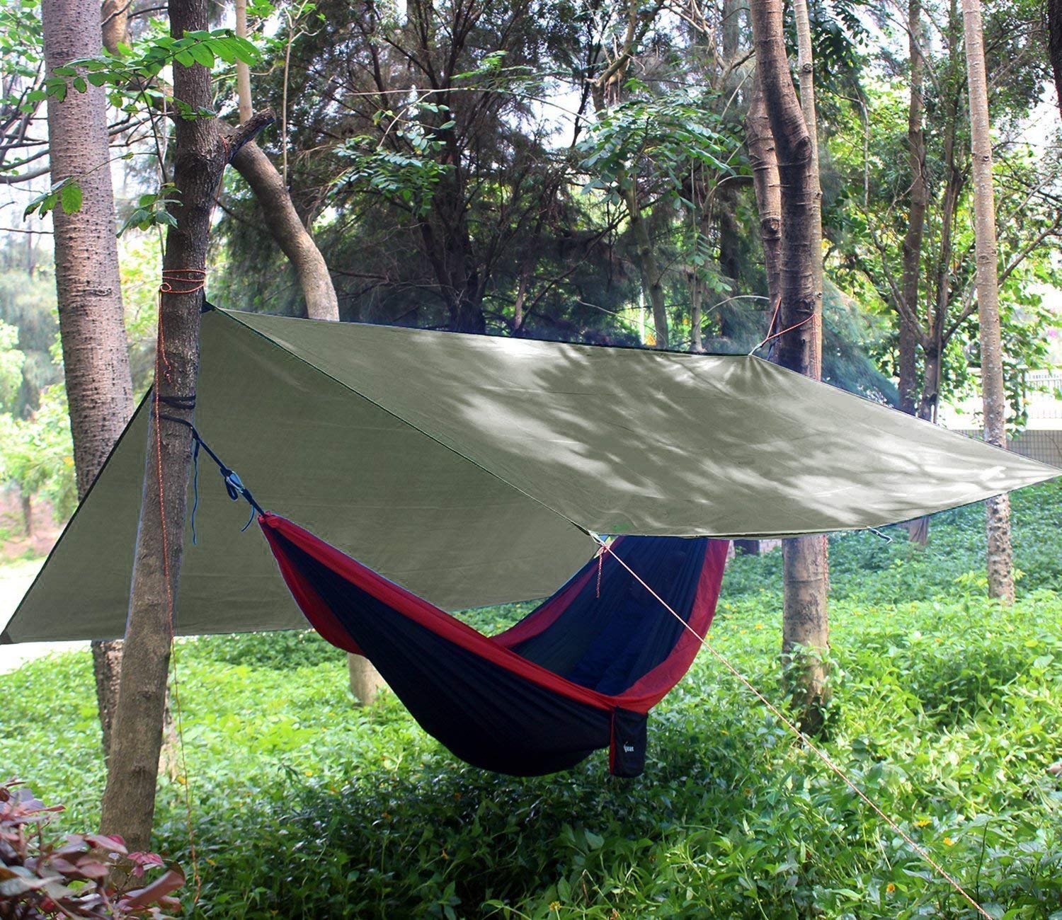 Unigear Tent Tarp | Sonnensegel Regenschutz | Zeltplane | Wasserdicht und Leicht Tragbar