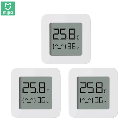 3x Xiaomi Mijia Bluetooth Thermometer 2 für 14,30€(Statt 20,99€)