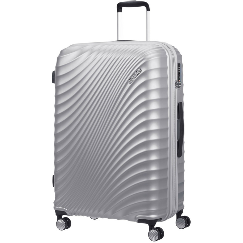 23% auf American Tourister Jetglam 4-Rollen-Trolley 77 cm metallic silver sparen