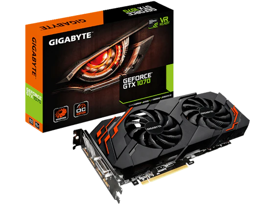 GIGABYTE GeForce® GTX 1070 Windforce OC 8GB für 499 EUR inkl. Versand