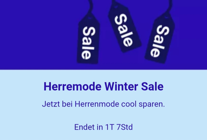 Herremode Winter Sale endet in 31 Std.