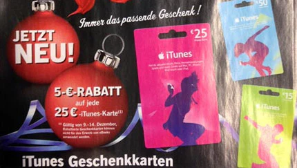 20% auf iTunes Guthaben bei Lidl und Marktkauf