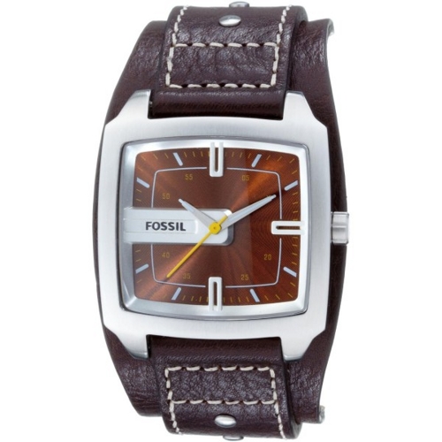 Fossil Herren-Armbanduhr Analog Leder braun Trend JR9990 für 44,- EUR inkl. Versand