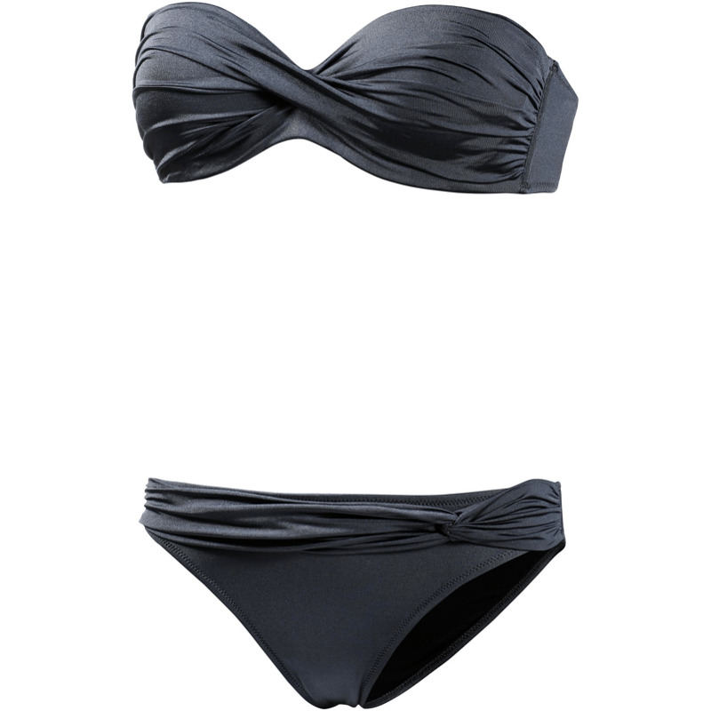 Aktion: Lascana Bügel-Bandeau-Bikini anthrazit (10050297438) 27,00€ günstiger