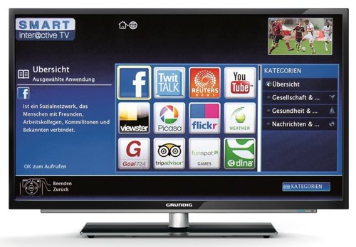 Grundig 50 VLE 920 BL 127 cm (50 Zoll) LED-Backlight-Fernseher für 555€