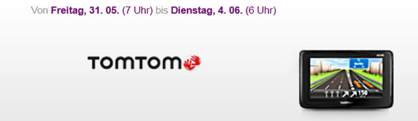 TomTom Aktion bei vente-privee - z.B. TomTom GO LIVE 1015 Europe für 224€ (Spitzenmodell) oder Go Live 1005 für 174€